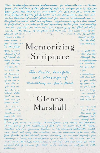 Cover of Memorizing Scripture by Glenna Marshall